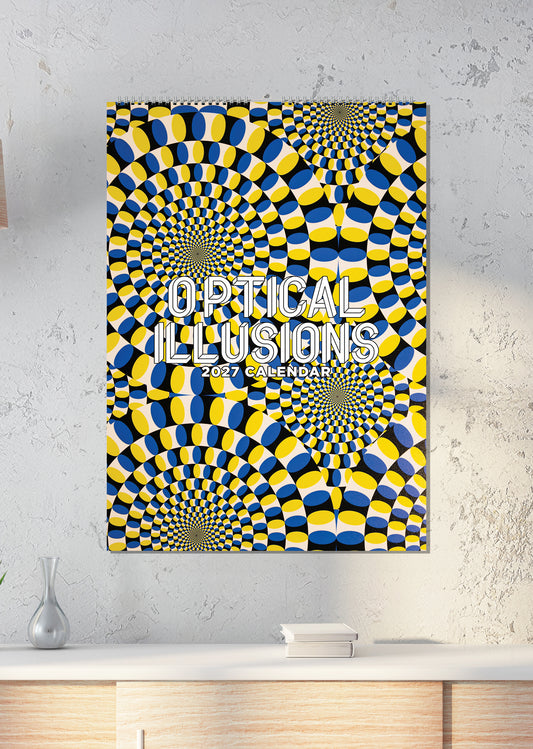 Optical Illusions - A3 Calendar 2027