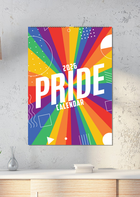Pride - A3 Calendar 2026