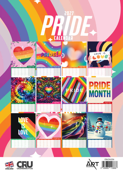 Pride - A3 Calendar 2027