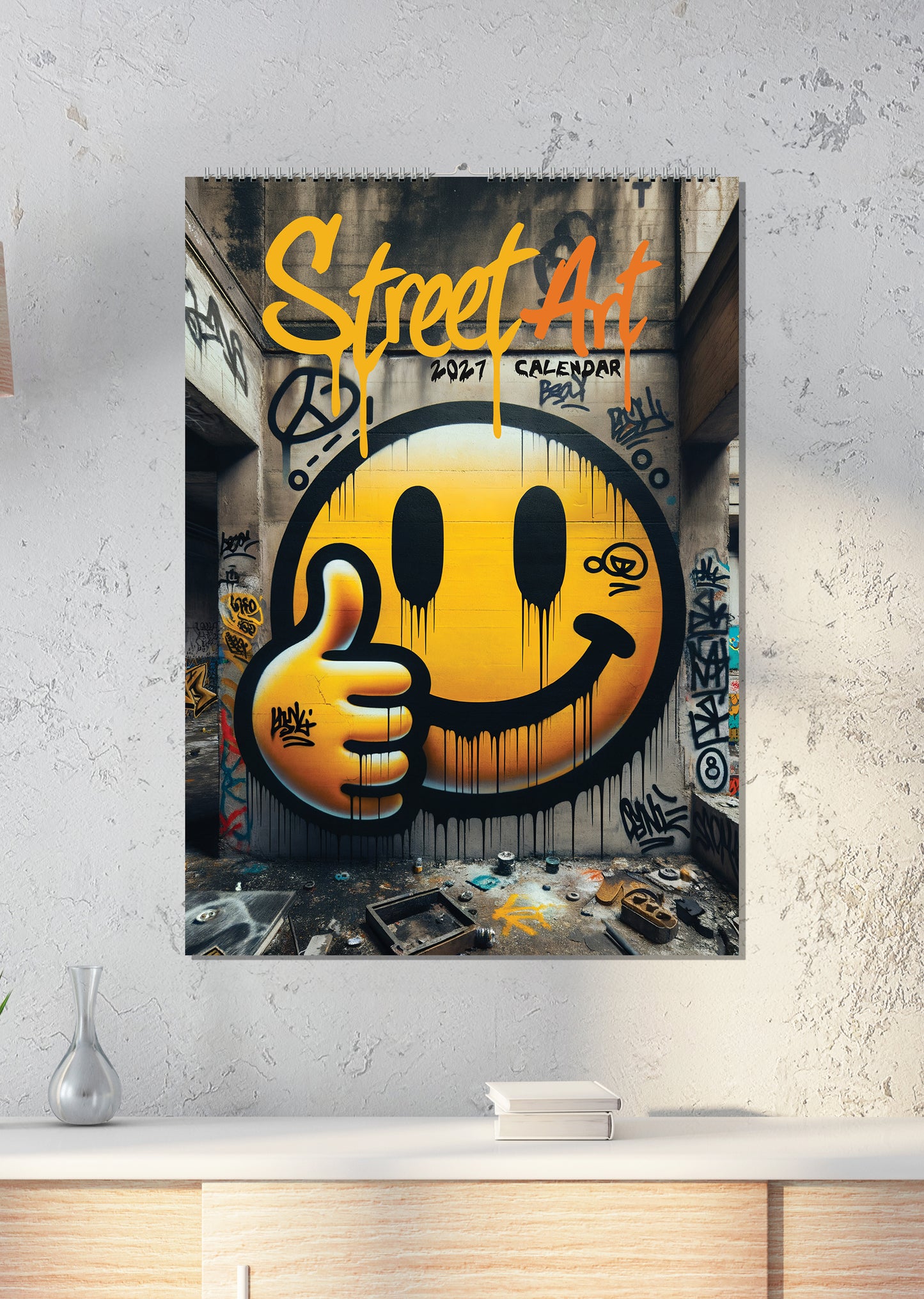 Street Art - A3 Calendar 2027