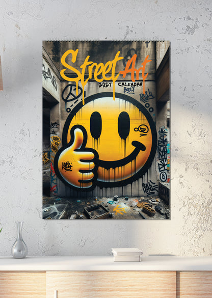 Street Art - A3 Calendar 2027
