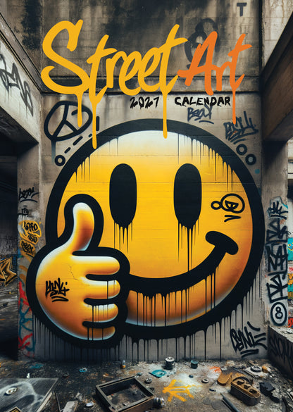 Street Art - A3 Calendar 2027