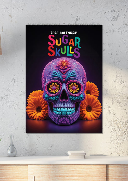 Sugar Skulls - A3 Calendar 2026