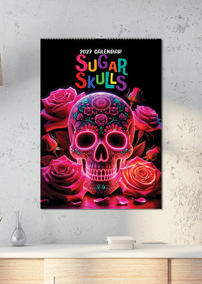 Sugar Skulls - A3 Calendar 2027