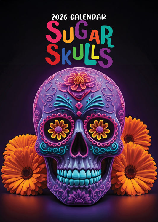 Sugar Skulls - A3 Calendar 2026