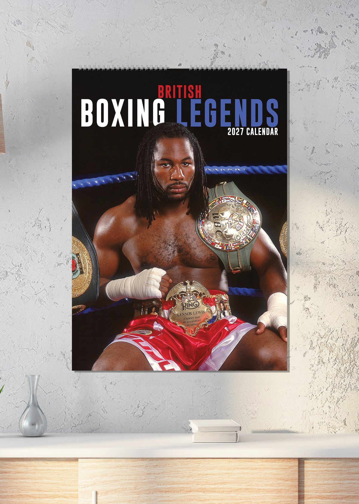 Boxing Ledgends Remberance Boxing Legends - A3 Calendar 2027 – CalendarsRus