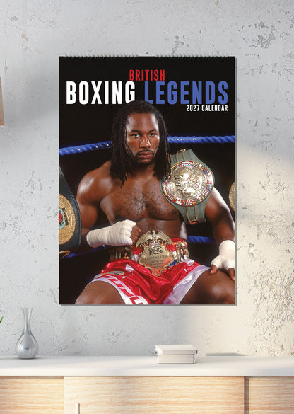 Boxing Legends - A3 Calendar 2027
