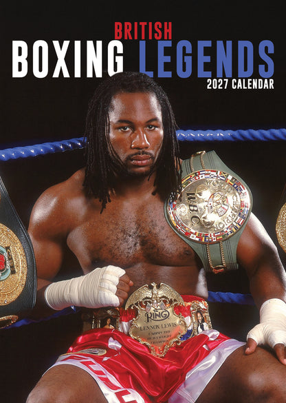 Boxing Legends - A3 Calendar 2027