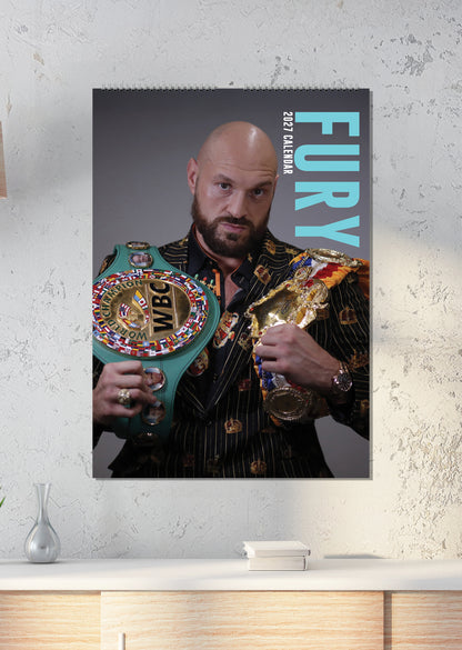Tyson Fury - A3 Calendar 2027