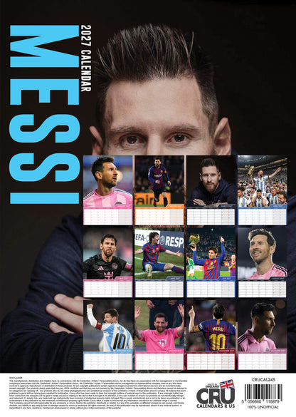 Messi - A3 Calendar 2027