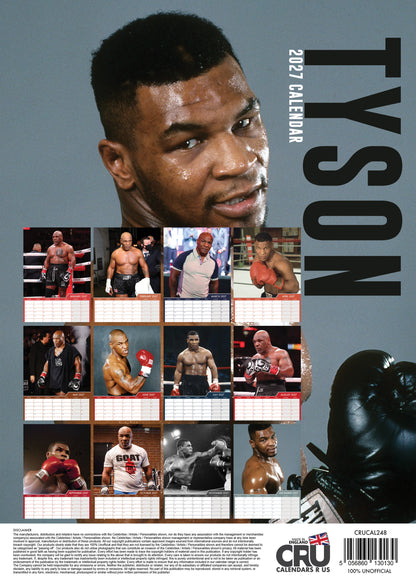 Mike Tyson - A3 Calendar 2027