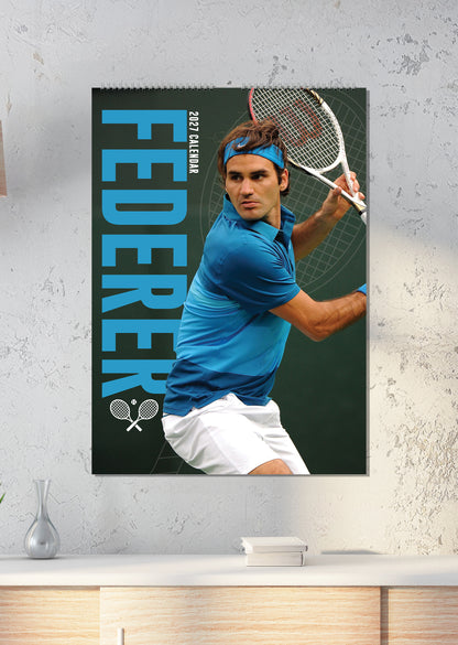 Roger Federer - A3 Calendar 2027