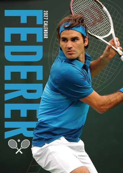 Roger Federer - A3 Calendar 2027