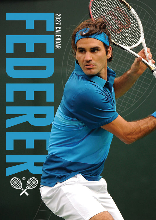 Roger Federer - A3 Calendar 2027