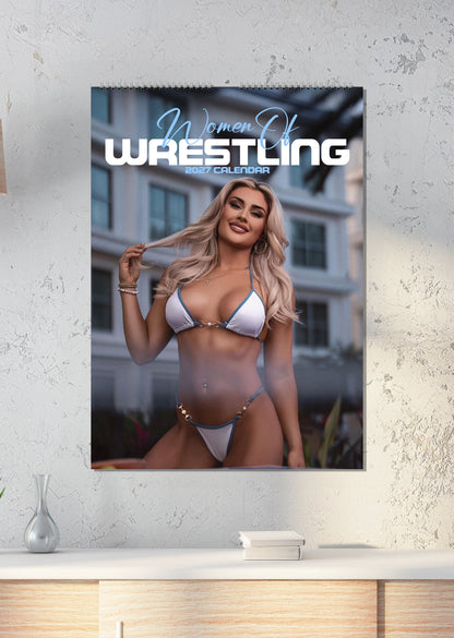 Women Of Wrestling - A3 Calendar 2027