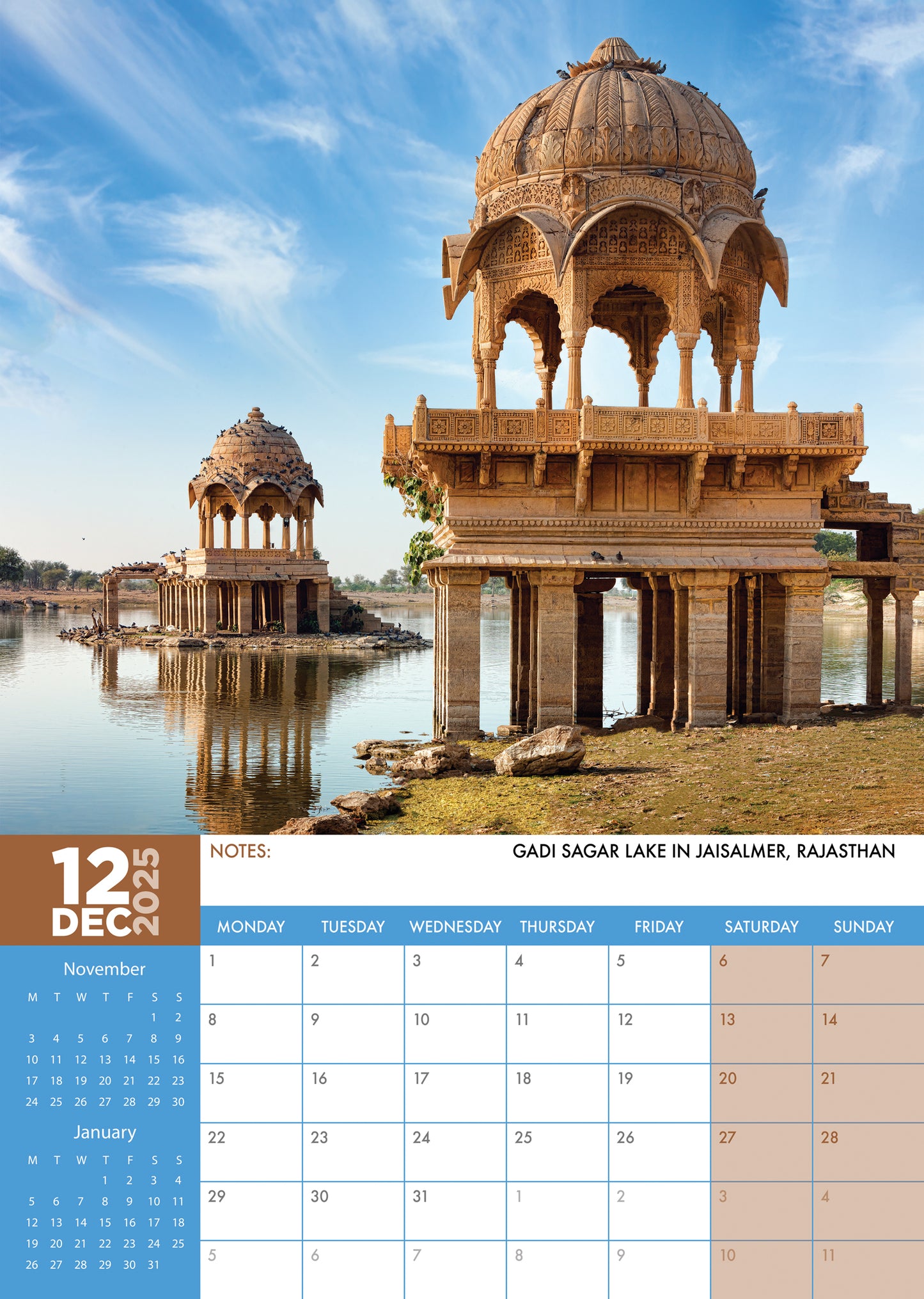 India Calendar 2025