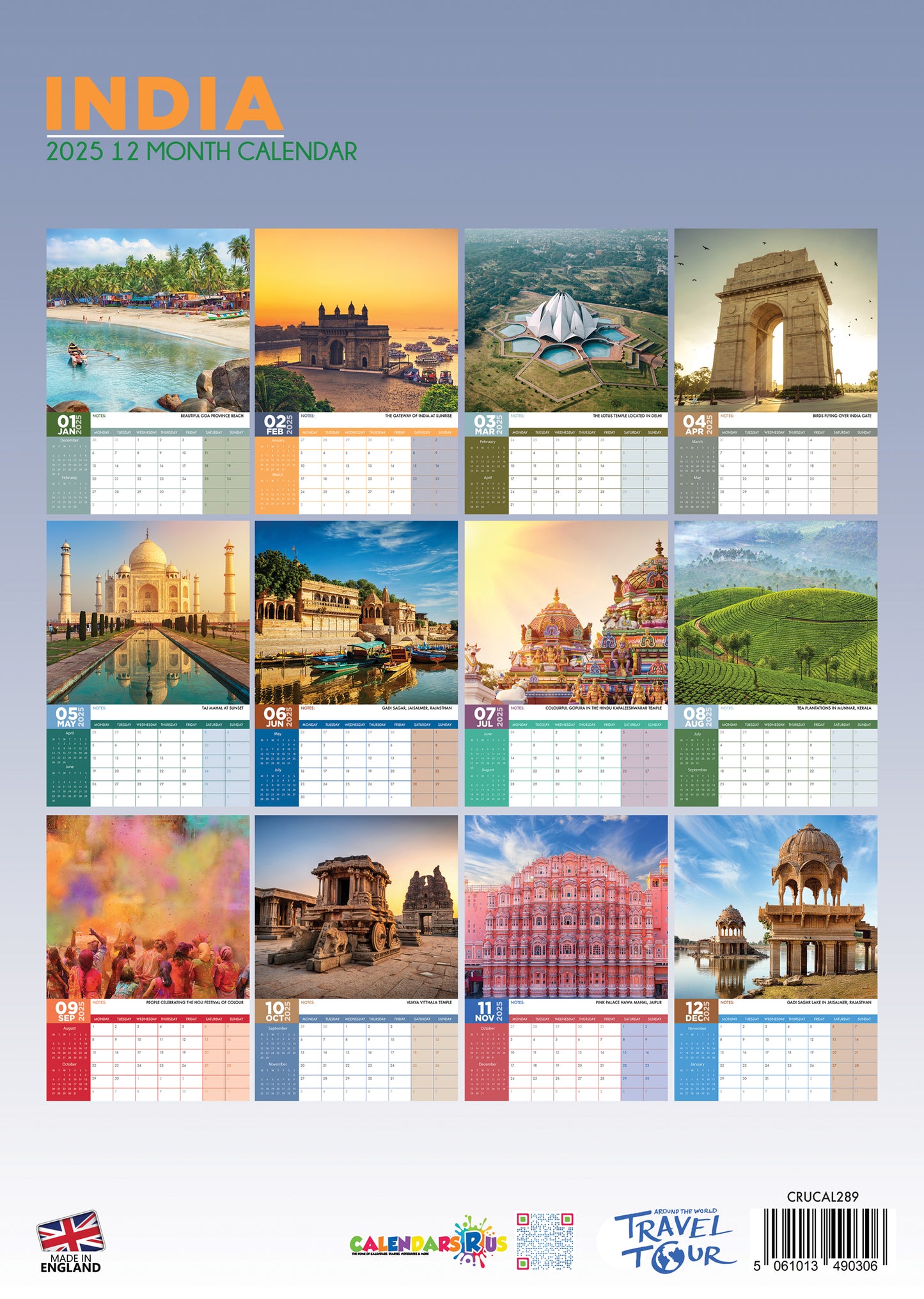 India Calendar 2025