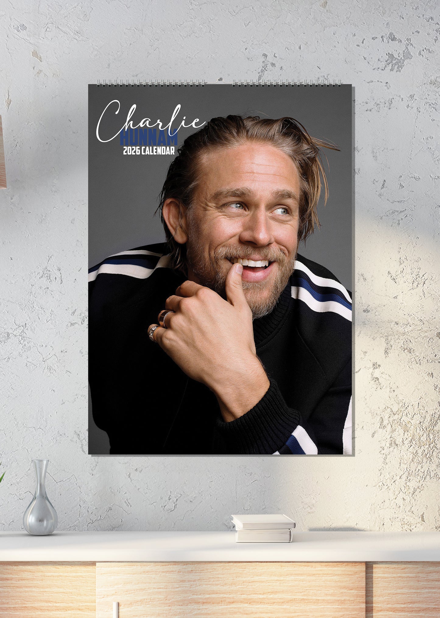 Charlie Hunnam - A3 Calendar 2026