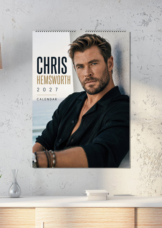 Chris Hemsworth - A3 Calendar 2027