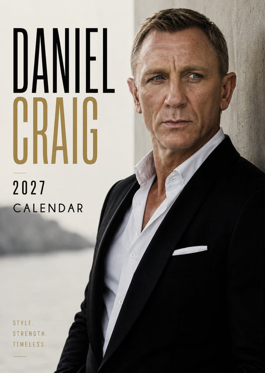 Daniel Craig - A3 Calendar 2027