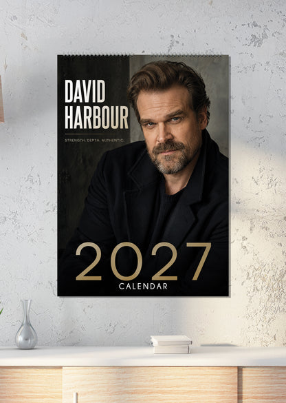 David Harbour - A3 Calendar 2027