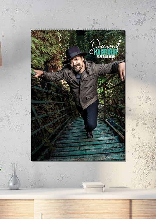 David Harbour - A3 Calendar 2026