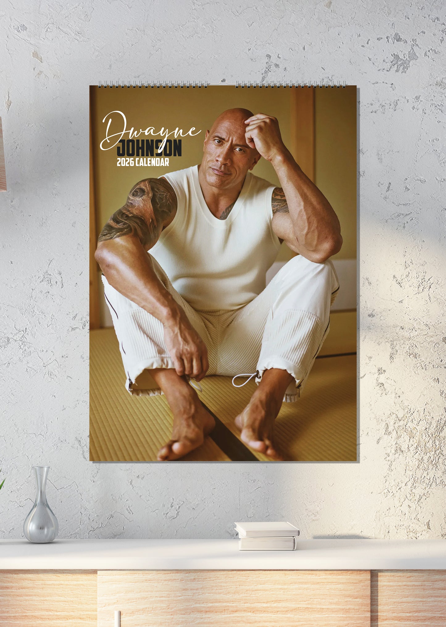 Dwayne Johnson - A3 Calendar 2026