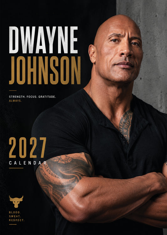 Dwayne Johnson - A3 Calendar 2027