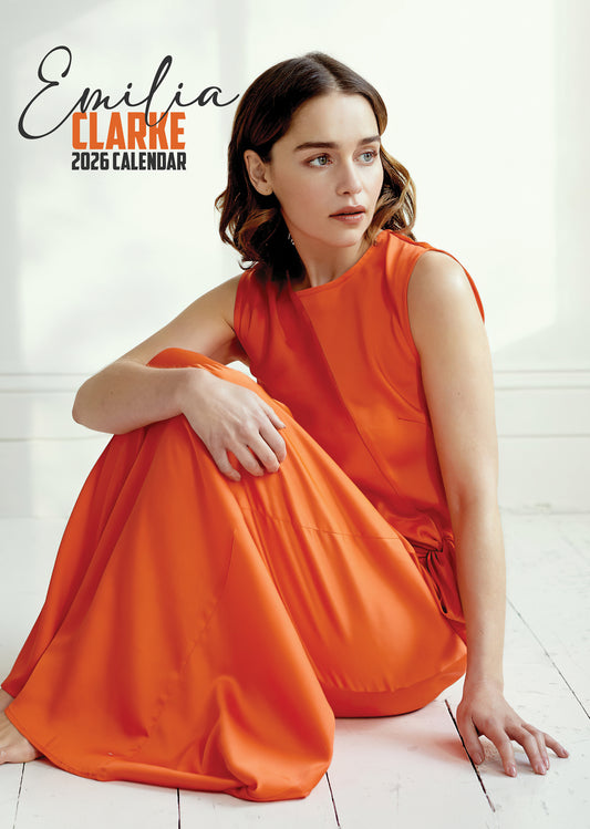 Emilia Clarke - A3 Calendar 2026