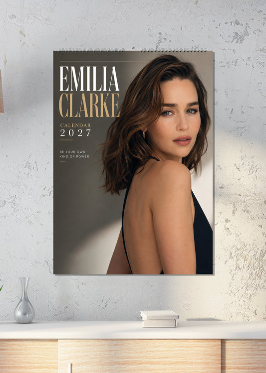 Emilia Clarke - A3 Calendar 2027