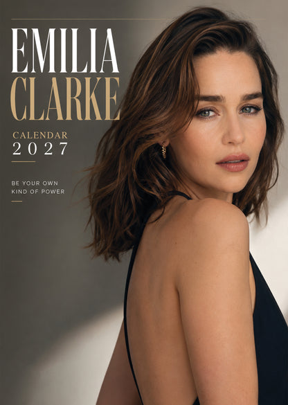 Emilia Clarke - A3 Calendar 2027