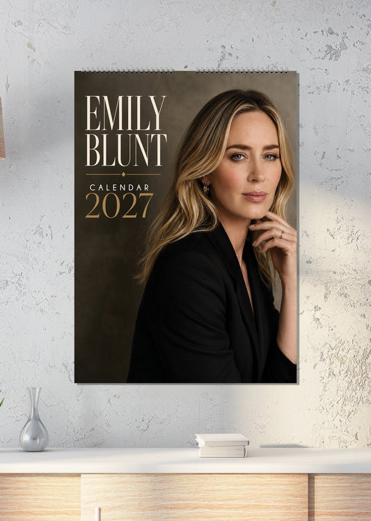 Emily Blunt - A3 Calendar 2027