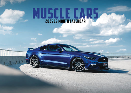 Muscle Cars Calendar 2025