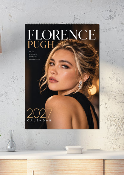 Florence Pugh - A3 Calendar 2027