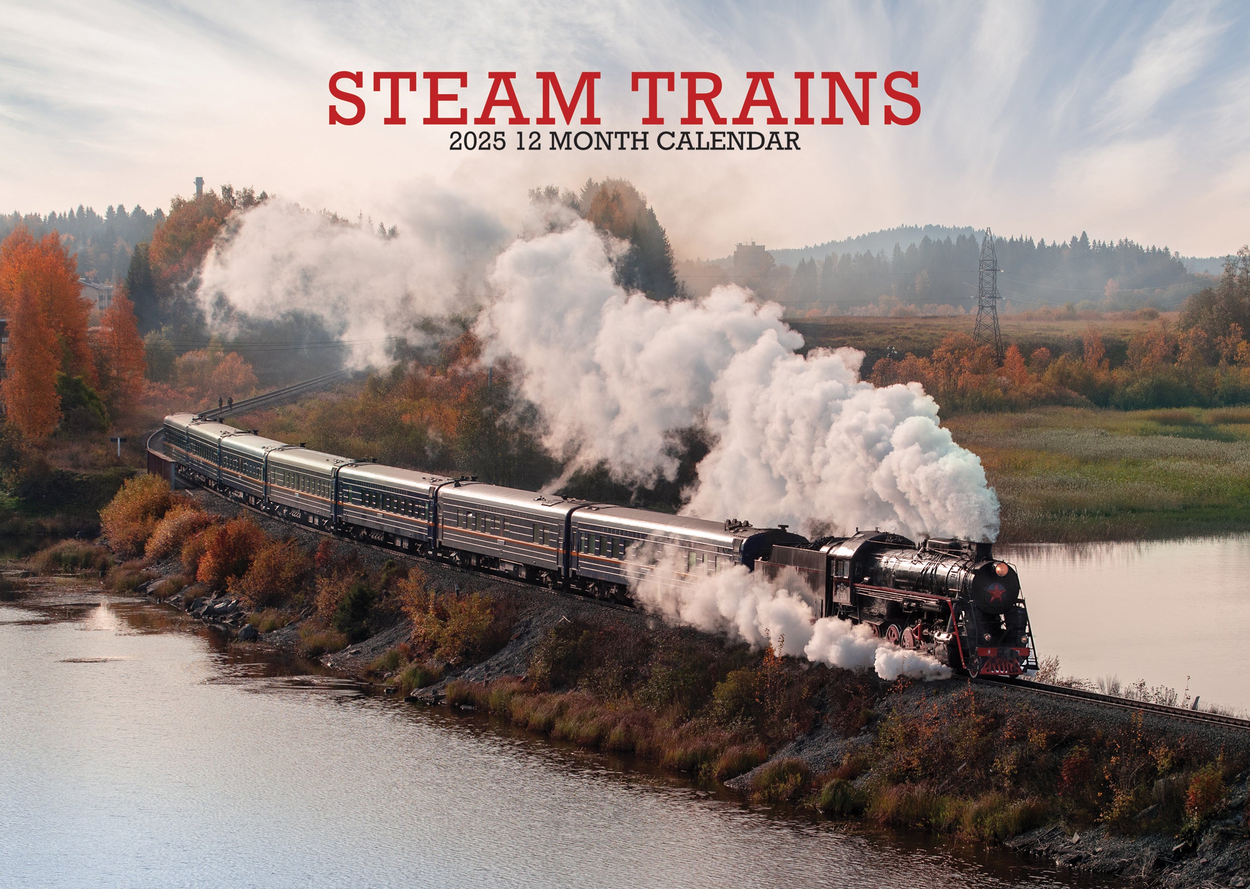 Steam Trains Calendar 2025 – CalendarsRus