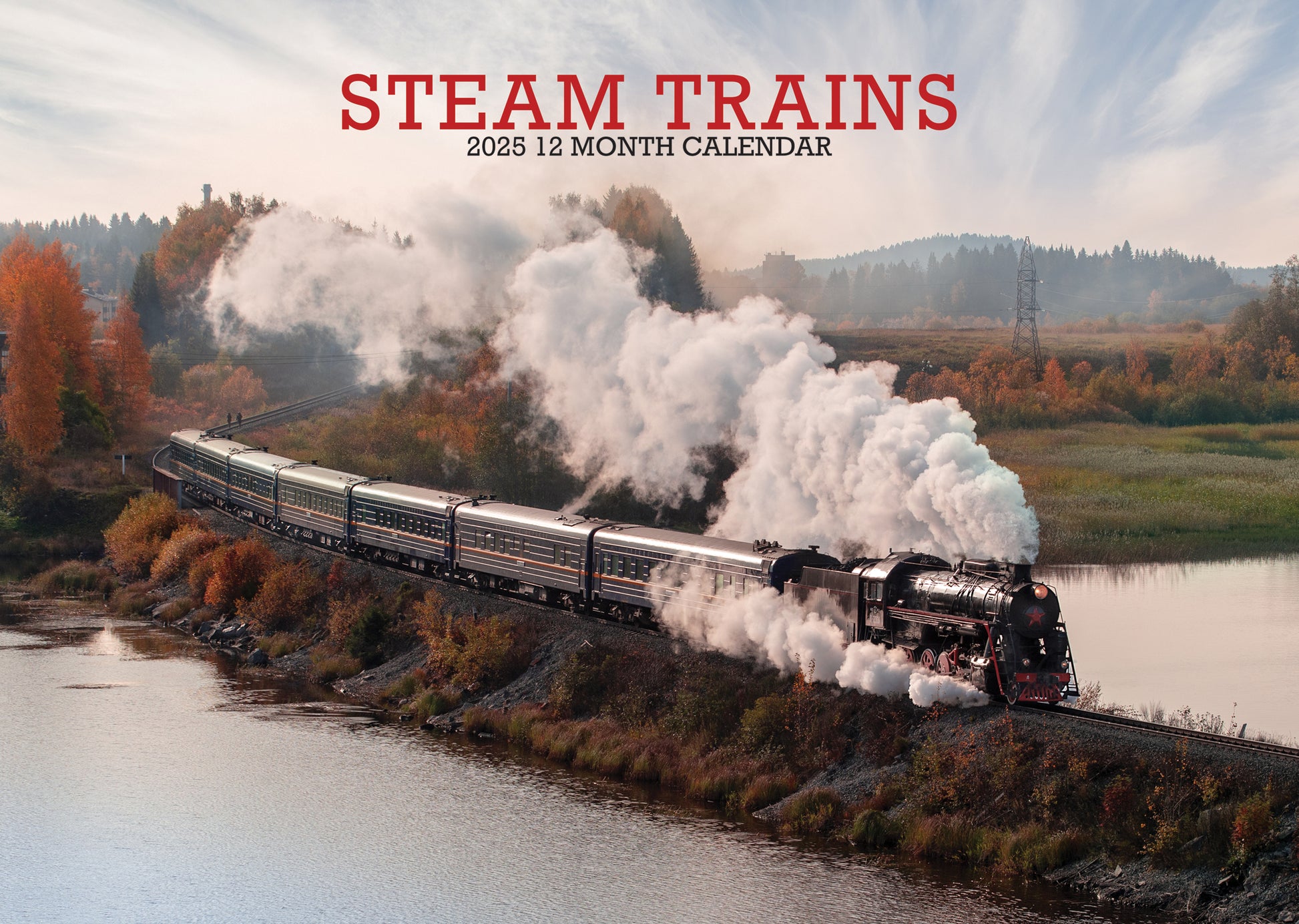 Steam Trains Calendar 2025 CalendarsRus