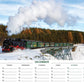 Steam Trains Calendar 2025