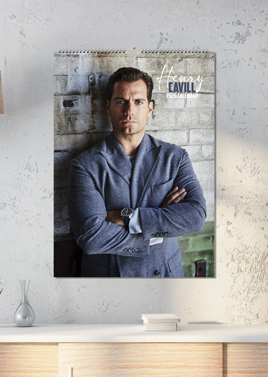 Henry Cavill - A3 Calendar 2026