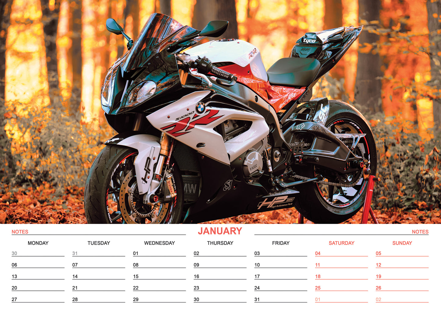 Superbikes Calendar 2025