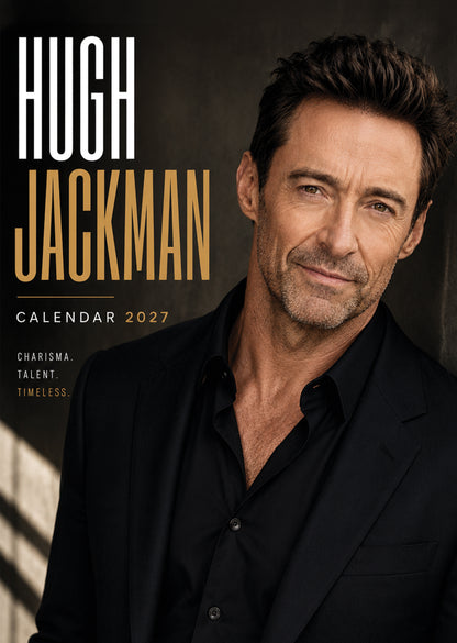 Hugh Jackman - A3 Calendar 2027