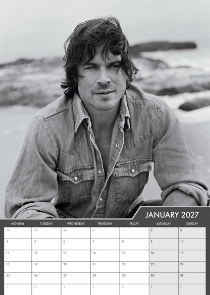 Ian Somerhalder - A3 Calendar 2027