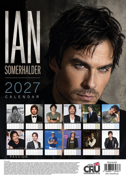 Ian Somerhalder - A3 Calendar 2027