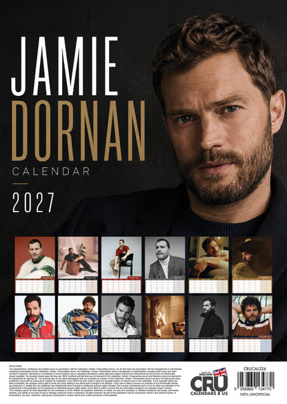 Jamie Dornan - A3 Calendar 2027