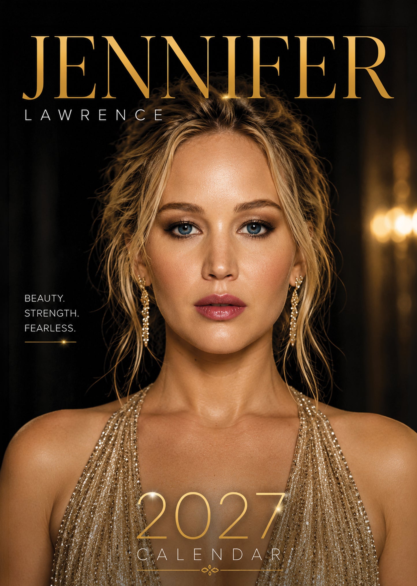 Jennifer Lawrence - A3 Calendar 2027