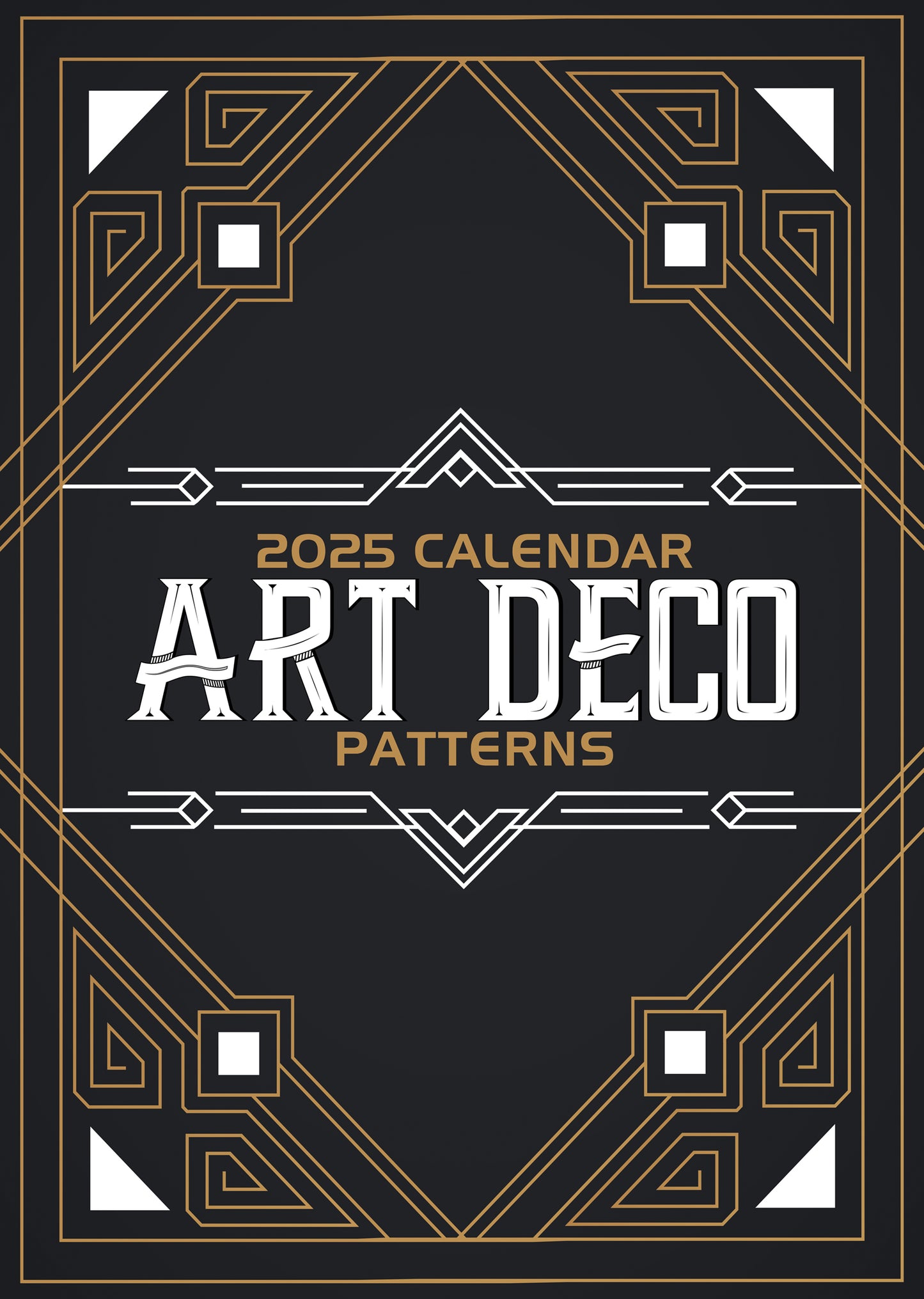 Art Deco Calendar 2025 CalendarsRus