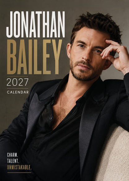 Jonathan Bailey - A3 Calendar 2027