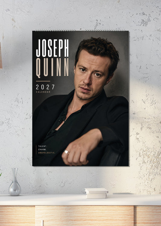 Joseph Quinn - A3 Calendar 2027