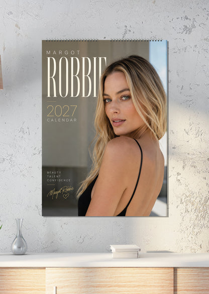 Margot Robbie - A3 Calendar 2027