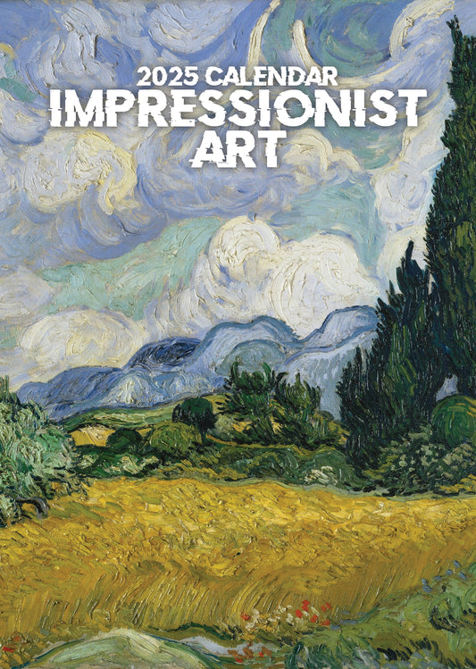 Impressionist Calendar 2025