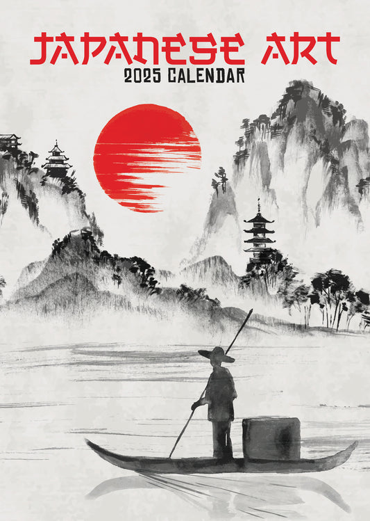 Japanese Art Calendar 2025